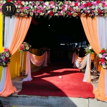 Wedding & Reception Party Entrance Gate Design Decoration in Nepal