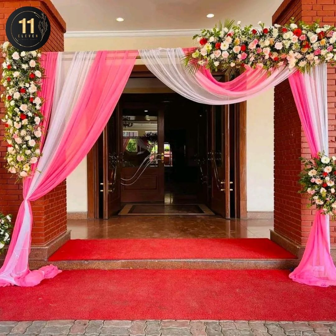Wedding & Reception Party Entrance Gate Design Decoration in Nepal Wedding & Reception Party Entrance Gate Design Decoration in Nepal