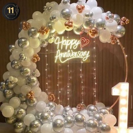 Anniversary decoration in Nepal