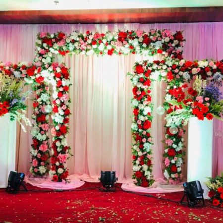 Wedding/Reception Party Stage Design In Nepal