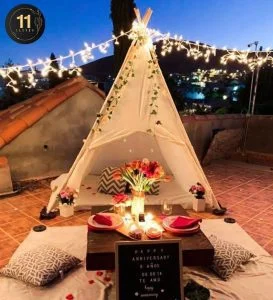 Date plan decorations in Nepal