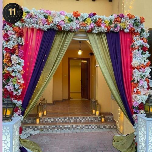 Wedding  Reception Party Entrance Gate Design Decoration in Nepal
