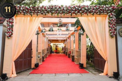 Wedding  Reception Party Entrance Gate Design Decoration in Nepal