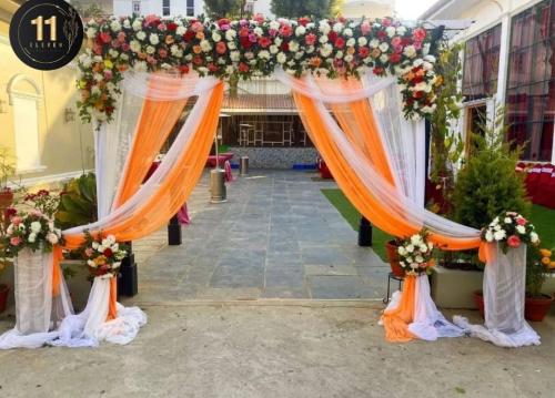 Wedding  Reception Party Entrance Gate Design Decoration in Nepal